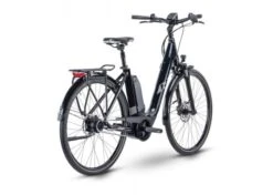 R Raymon CityRay E 4.0 28" Jalkajarrullinen - Sähkökaupunkipyörä -PolkuTech Verkkokauppa ray 21 cityraye 40 black grey back