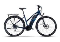 R Raymon TourRay E 2.0 Unisex - Sähköretkipyörä -PolkuTech Verkkokauppa ray 21 tourraye 20 lady darkblue blue front