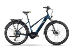 R Raymon TourRay E 7.0 - Unisex - Sähköretkipyörä - Sininen 7 R Raymon TourRay E 7.0 - Unisex - Sähköretkipyörä - Sininen -PolkuTech Verkkokauppa ray tourraye70 27 lady darkblue grey lime front