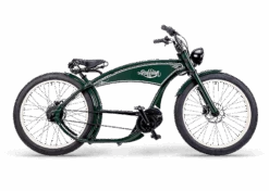 The Ruffian - Vintage Green - Sähkökruisailupyörä -PolkuTech Verkkokauppa ruff cycles ebike theruffian vintage green 3