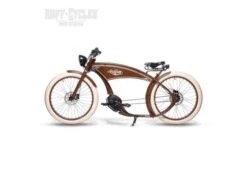 The Ruffian - Vintage Brown - Sähkökruisailupyörä -PolkuTech Verkkokauppa ruff cycles ruffian brown side left