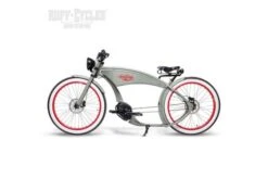 The Ruffian - Cement Grey - Sähkökruisailupyörä -PolkuTech Verkkokauppa ruff cycles ruffian grey side left