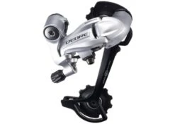 Shimano Takavaihtaja 9 Vaihteinen Deore, Pitkällä Häkillä, Hopea