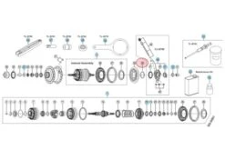 Shimano Lukkorengas Nexus 7 & 8 - Vaihteiselle