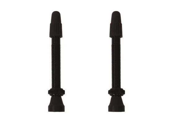 Vittoria Tubeless Venttiili Metallimusta 44mm (2kpl) 3 Vittoria Tubeless Venttiili Metallimusta 44mm (2kpl)